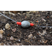 Hook tube on susper soft mono as a stopper for lead weight