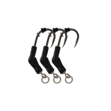 CAT-TEX catfish spinner rig complete pack with Cat-Claw swivels hooks shrink tube beads stainless steel